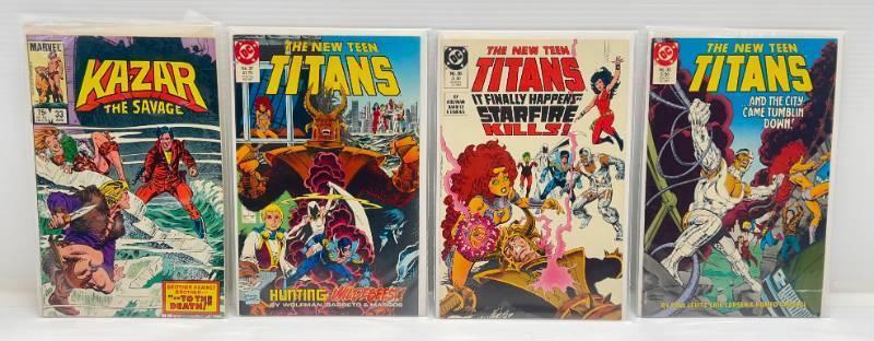 lot 24 image: Misc. Comics Including Marvel & More (Most On Card)