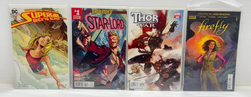 lot 26 image: Misc. Comics Including DC, Marvel & More (Most On Card)