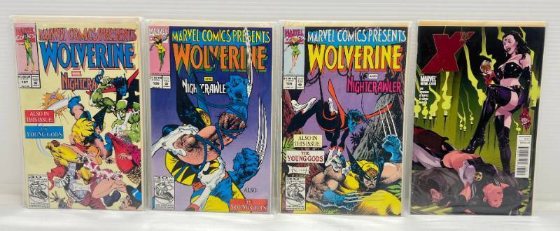 lot 31 image: Misc. Comics Including Marvel & More (Most On Card)