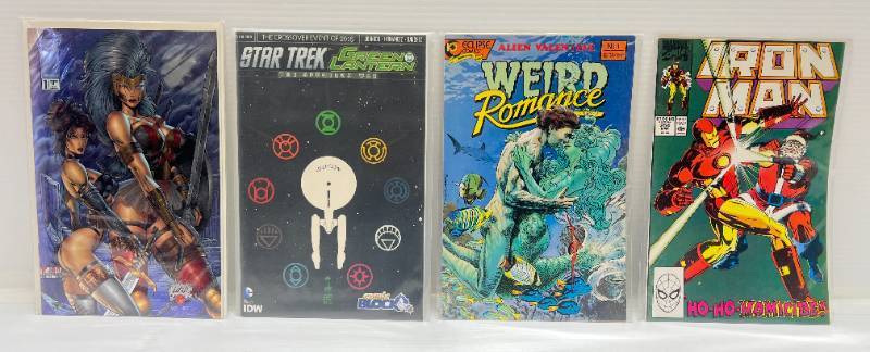 lot 38 image: Misc. Comics Including DC, Marvel & More (Most On Card)