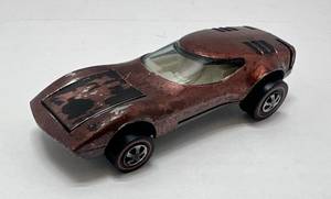 lot 135 image: 1968 Redline HotWheel Torero Chocolate Brown