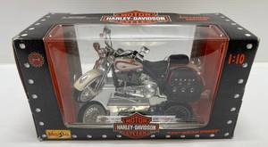 lot 157 image: 1998 Maisto 110 Scale FLSTS Heritage Springer Collector Edition (NIB)