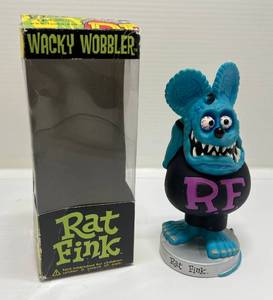 lot 159 image: 2005 Funko Rat Fink Wacky Wobbler (NIB)