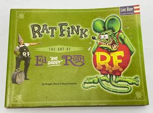 lot 162 image: RARE Vintage Rat Fink Art Book Ed Big Daddy  Roth (Used)