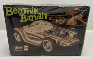 lot 167 image: 1994 Revell Beatnik Bandit Ed Big Daddy Roth 125 Scale Model Kit (Factory Sealed)