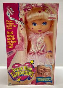 lot 189 image: 1994 Super Hair Tattoodles (NIB)