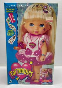 lot 193 image: 1994 Tattoodles Doll (NIB)