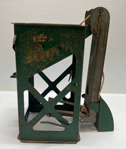 lot 214 image: Vintage Lumar Hopper Loader Metal Toy