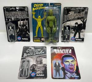 lot 233 image: Misc.ReAction Brand Movie Monsters & More (NIB)
