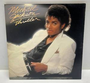 lot 266 image: Vintage Michael Jackson Thriller LP (Complete)