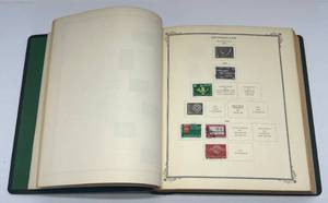 lot 281 image: Vintage Misc. Central Europe Stamps & Album