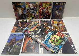lot 288 image: Misc. Comics Including Hellblazer And More (In Protecive Sleeves On Card)