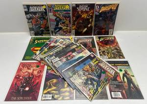 lot 290 image: Misc. Comics Including Darkhawk And More (In Protecive Sleeves On Card)
