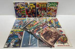 lot 298 image: Misc. Comics Including  X-men And More (In Protecive Sleeves On Card)