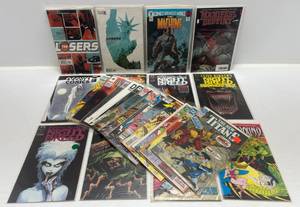 lot 299 image: Misc. Comics Including Team Titans And More (In Protecive Sleeves On Card)