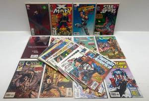 lot 304 image: Misc. Comics Including Captain America And More (In Protecive Sleeves On Card)