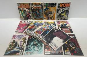 lot 309 image: Misc. Comics Including Spiderman And More (In Protecive Sleeves On Card)