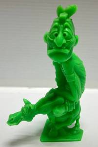 lot 43 image: 1960s Louis Marx Nutty Mads Recast (Indian Chief Lost  Teepee)