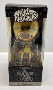 lot 67 image: NECA Nightmare Before Christmas Dr. Finklestein Head Knockers Bobble Head NIB
