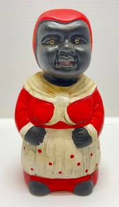 lot 68 image: Antique Aunt Jemima Bobblehead Ceramic Bank