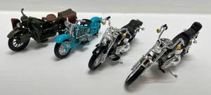 lot 86 image: Misc. Miniature Harley-Davidson Motorcycles