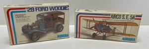 lot 120 image: 1976 Aurora Model Kits (Factory Sealed)