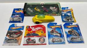 lot 127 image: 100% HotWheels Ed Big Daddy Roth Custom Series (NIB), 2007 Hotwheels Classics Red Baron (NIB) & More