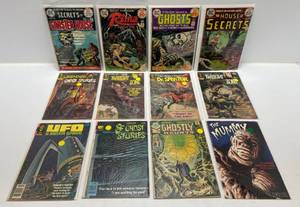 lot 327 image: Misc. Comics Including 20, 25, 30, 35, 40 Cent And More (In Protecive Sleeves On Card)