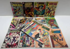 lot 328 image: Misc. Comics Including 40 Cent Iron Man And More (In Protecive Sleeves)