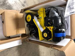 Champion Power Equipment 22 in. 212cc 4-Stroke Gas Garden Front Tine Tiller with Forward and Reverse  Customer Returns See Pictures