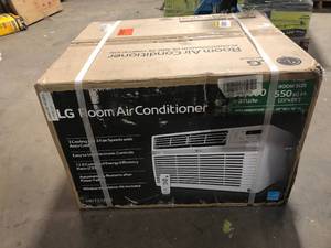LG 12,000 BTU 115V Window Air Conditioner LW1216ER Cools 550 Sq. Ft. with Remote     Customer Returns See Pictures