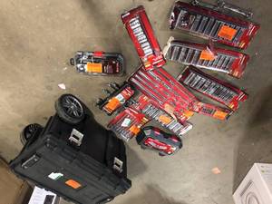 Lot of Assorted Tools and Hardware Various Models and conditions  Customer Returns See Pictures