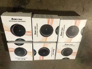 Lot of Monstake Auto Soap Dispenser    Customer Returns See Pictures