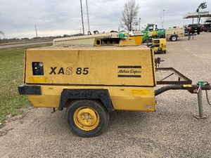 lot 11 image: 1986 Atlas Copca Model XAS 85 Tow Behind Air Compressor
