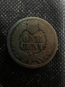 1863 US INDIAN HEAD CENT