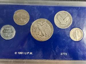 5 COIN US TYPE SET