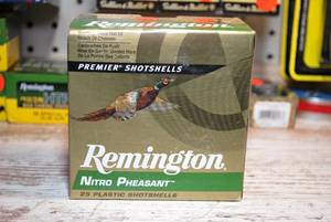 Remington 12ga nitro pheasant 2.75 4-shot 25 shells