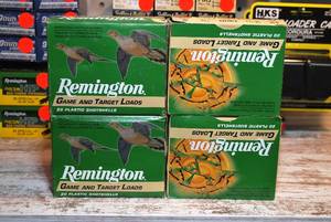 Remington 12ga high velocity game & target loads 2.75 8-shot 71 shells