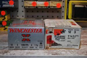 Winchester 12ga Mixed Lot of BB shot (50 rounds total)