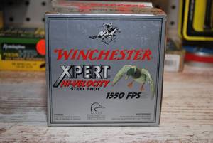 Winchester 12ga X-pert High Velocity 3-12 Steel BB-shot 25 Shells