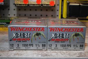 Winchester 12ga High-velocity 3 Steel BB-shot 47 Shells Lot 2
