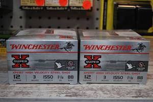 Winchester 12ga High-velocity 3 Steel BB-shot 50 Shells Lot 4