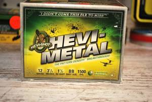 Hevi-Shot Hevi-Metal  3-12 Steel BB-shot 25 Shells