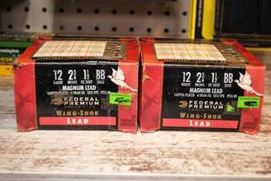 Federal Premium Wing-Shok  2-34 Lead BB-shot 50 Shells