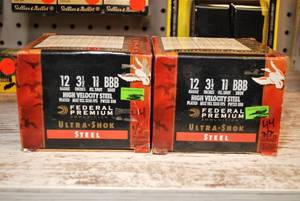 Federal Premium Wing-Shok  3-12 Steel BBB-shot 50 Shells