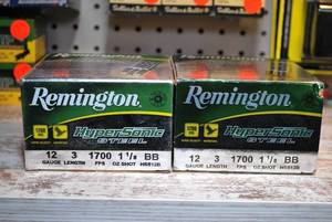 Remington 12ga hypersonic steel 3 BB-shot 50 shells Lot 1