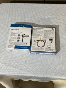 lot 37 image: New In Boxes Kensington Combination Laptop Lock and ComboSaver Notebook Lock