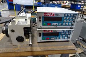 2 HAAS Servo Controllers with HA5C Single Spindle Indexer