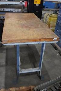 Wood Top Work Station
