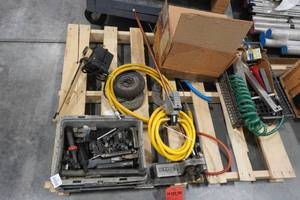 Assorted Machining Parts and Tools - Pedals, Belt Skinner, Collets